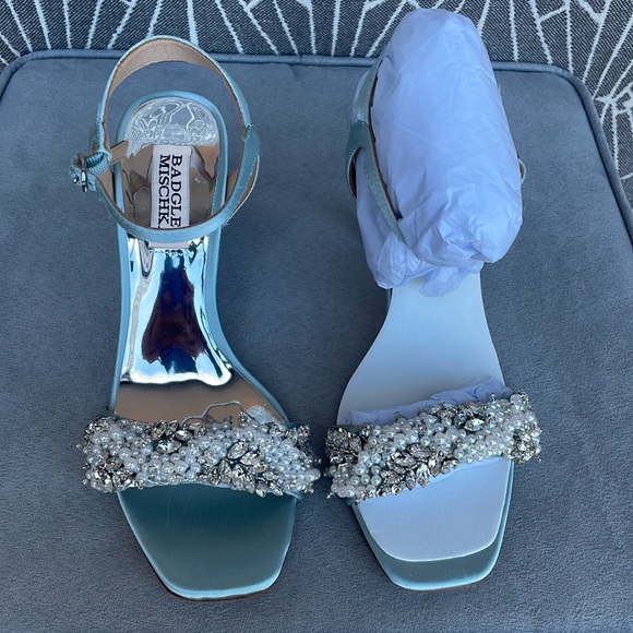 NWT Badgley Mischka Kate Strap Sandal Size 5.5 - Picture 4 of 16